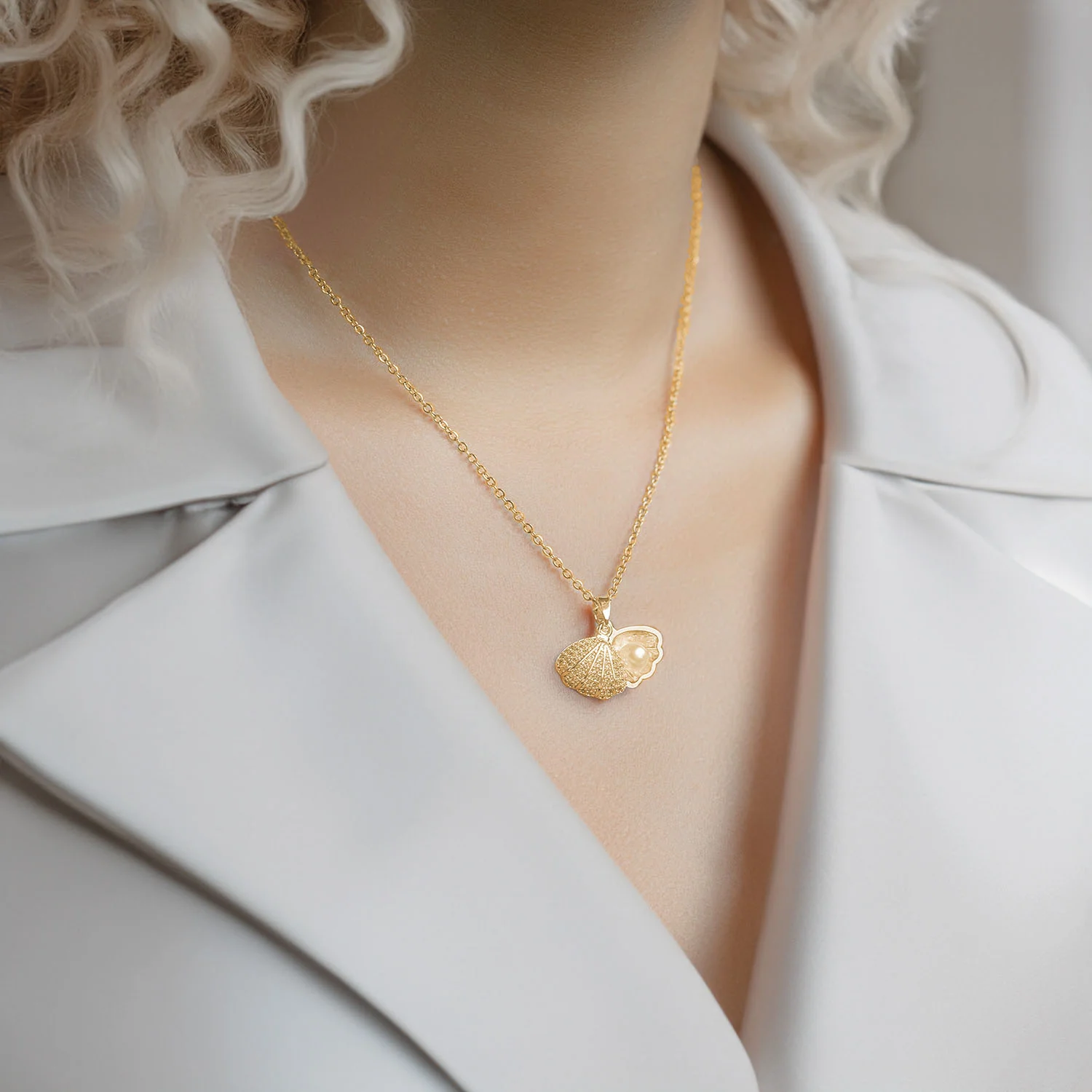 Pearl Shell Necklace - Image 7