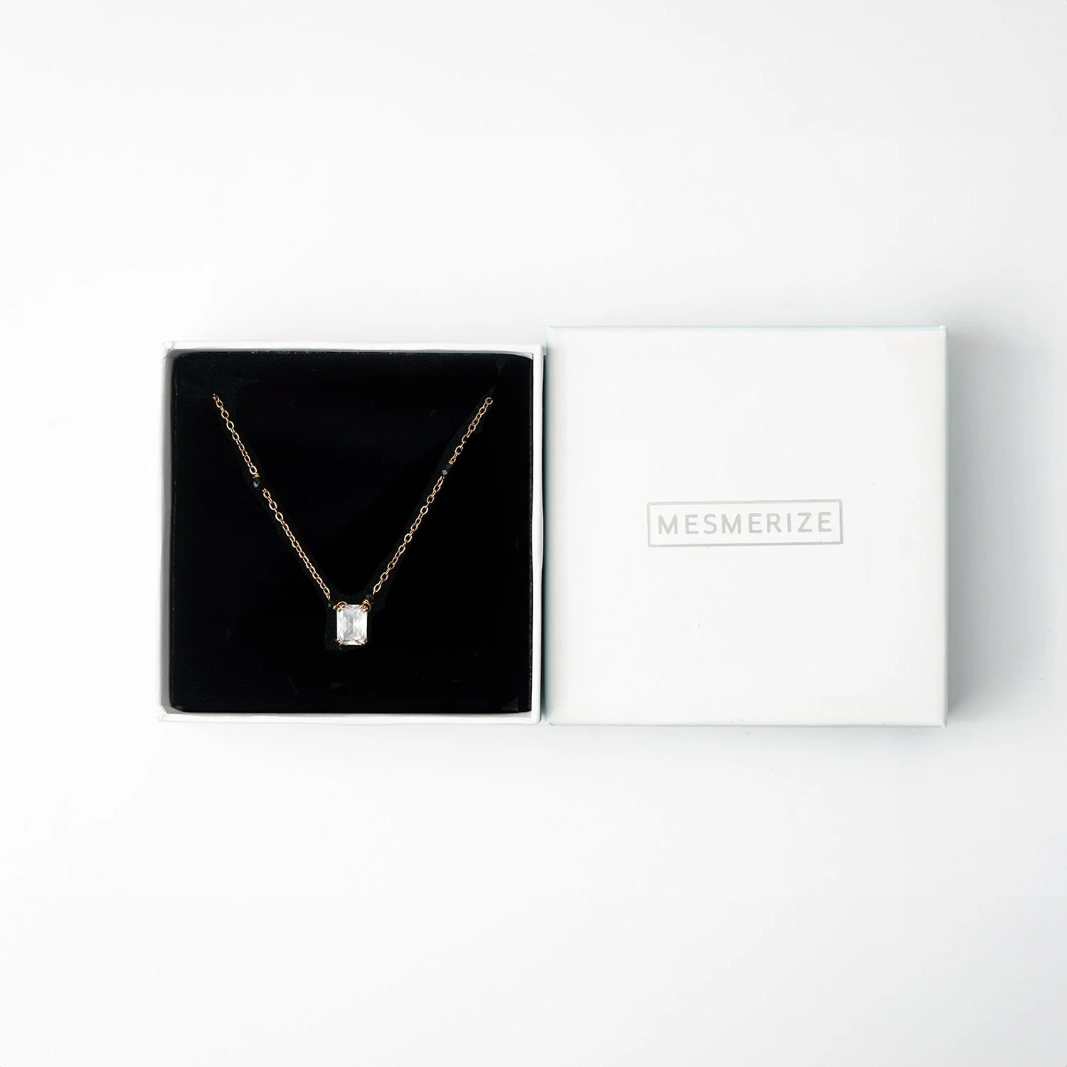 Rose Gold Radiant Diamond Mangalsutra - Image 3