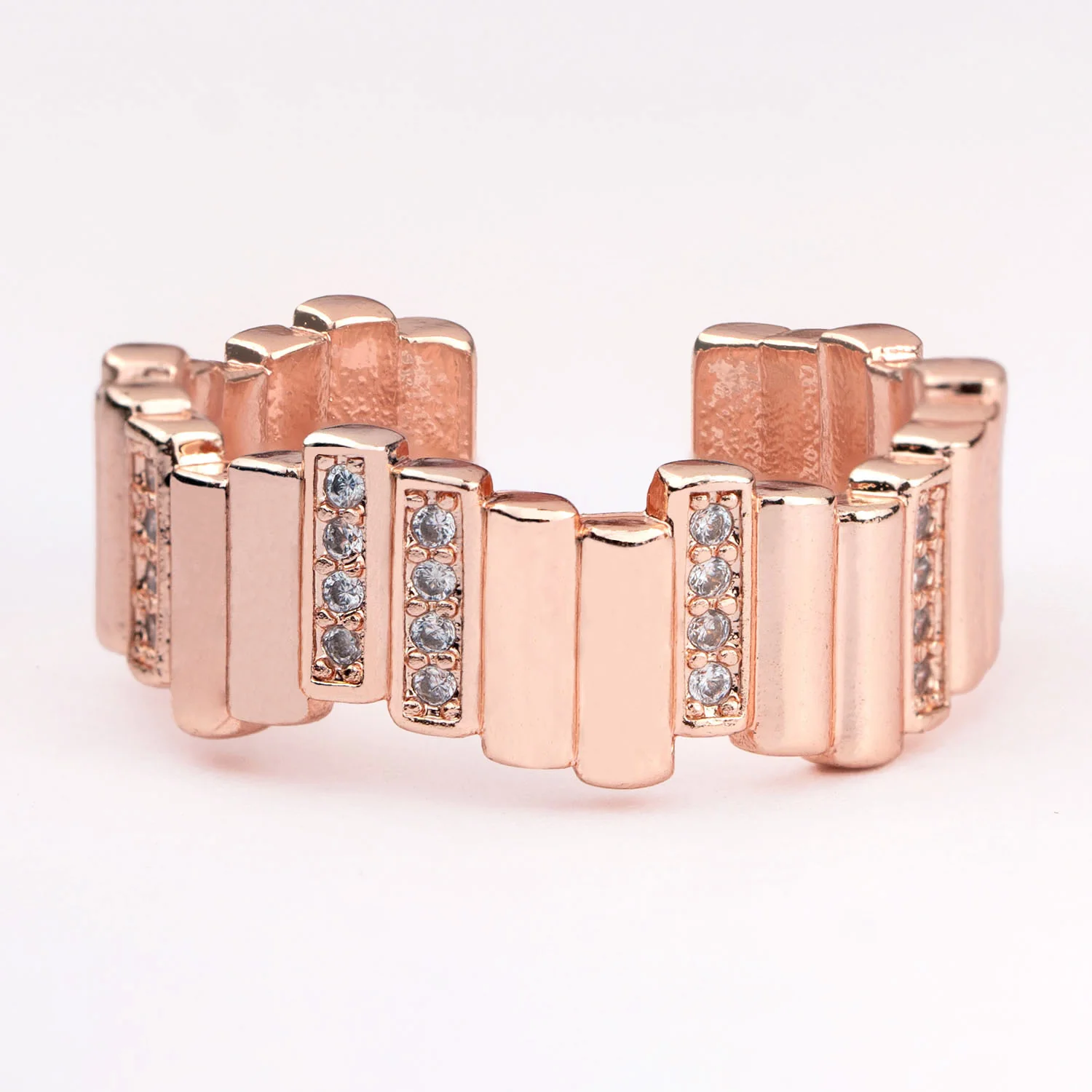 Rose Gold Signature Ring - Image 3