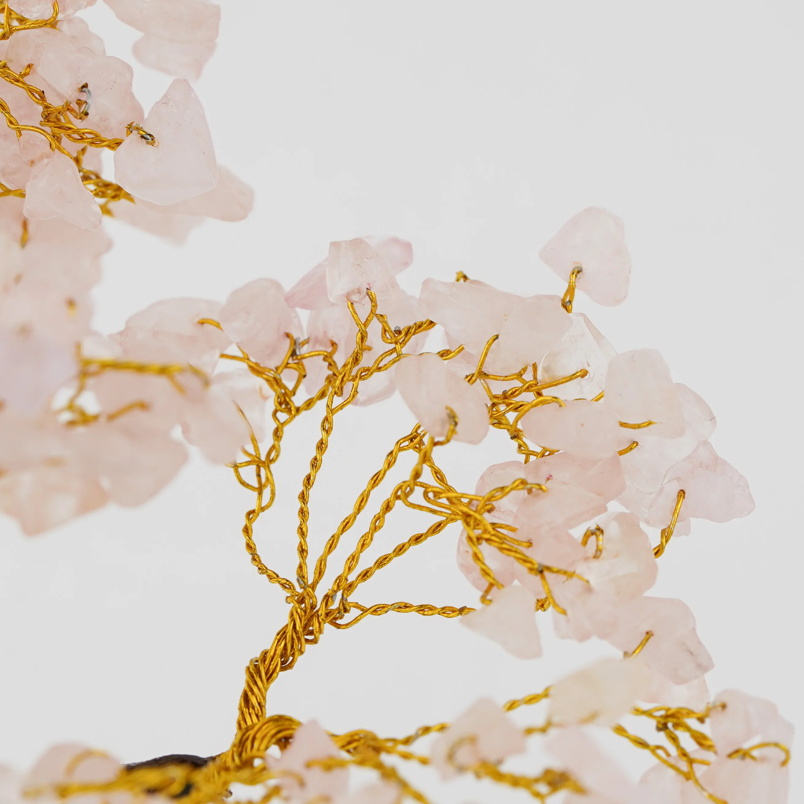 Rose Quartz Natural Stone Tree - Image 6
