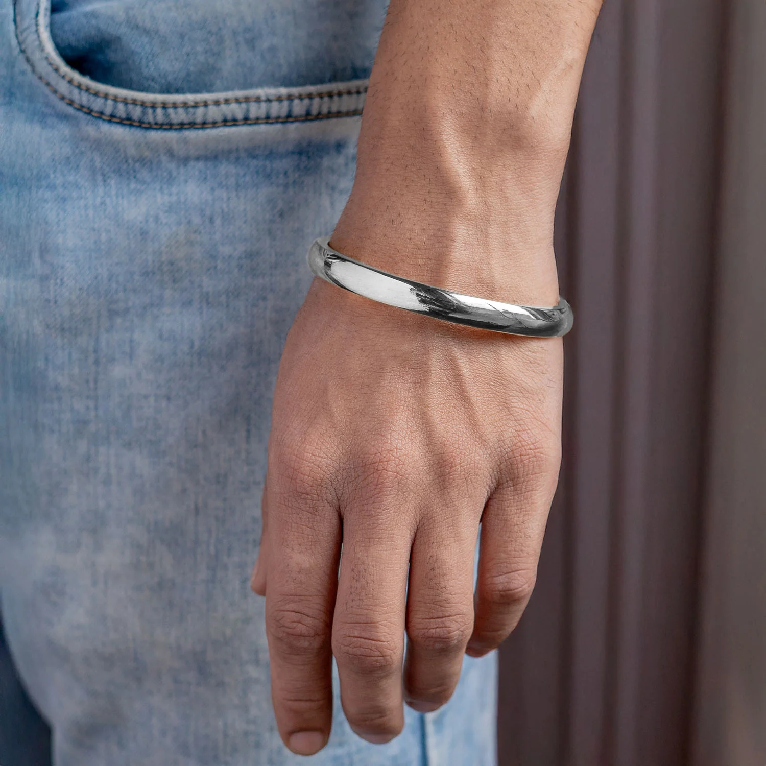Round Curved Punjabi Kada - Image 11