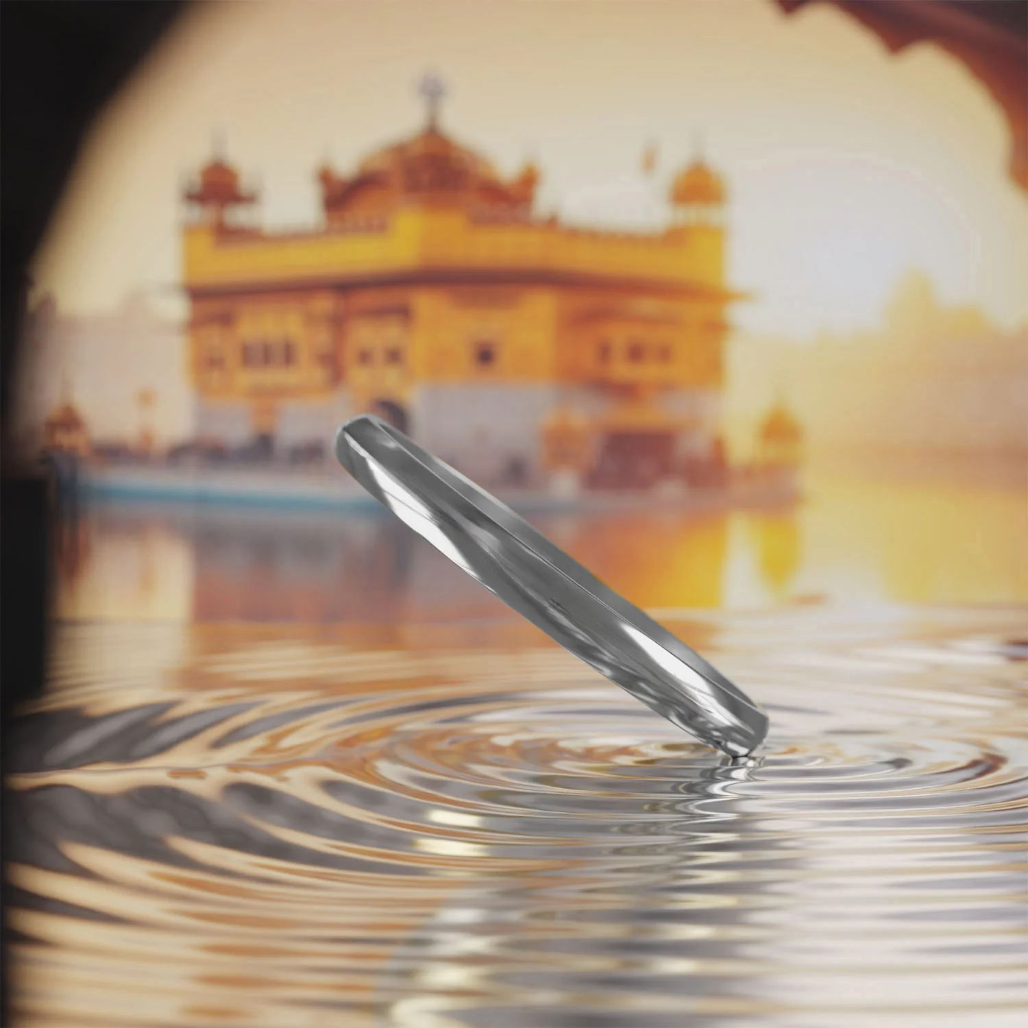 Round Curved Punjabi Kada - Image 12