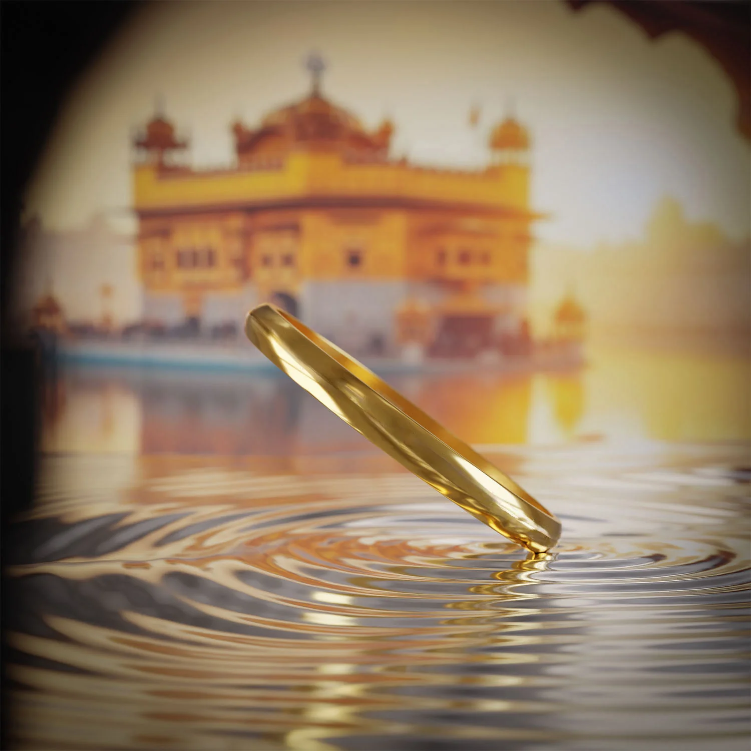Round Curved Punjabi Kada - Image 4