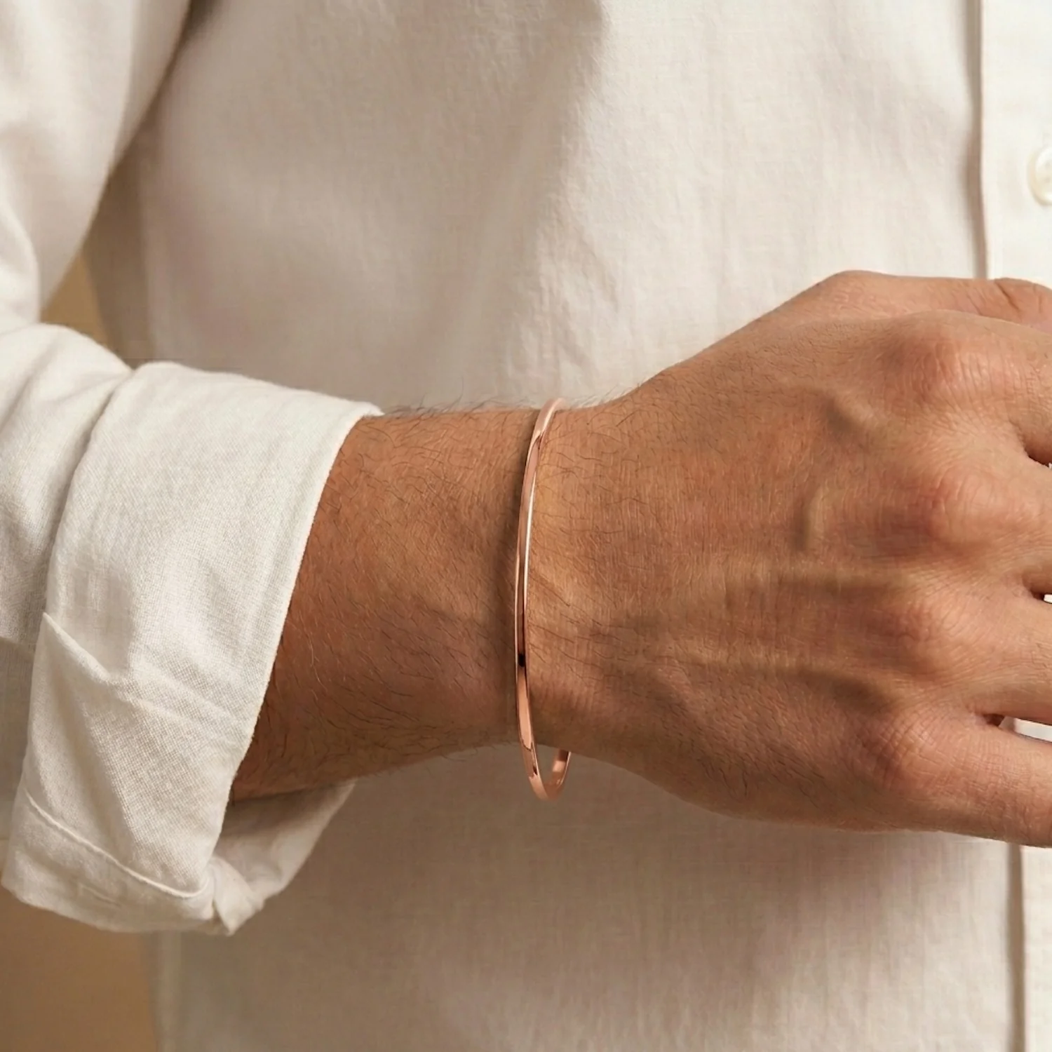 Round Curved Thin Punjabi Kada - Image 10