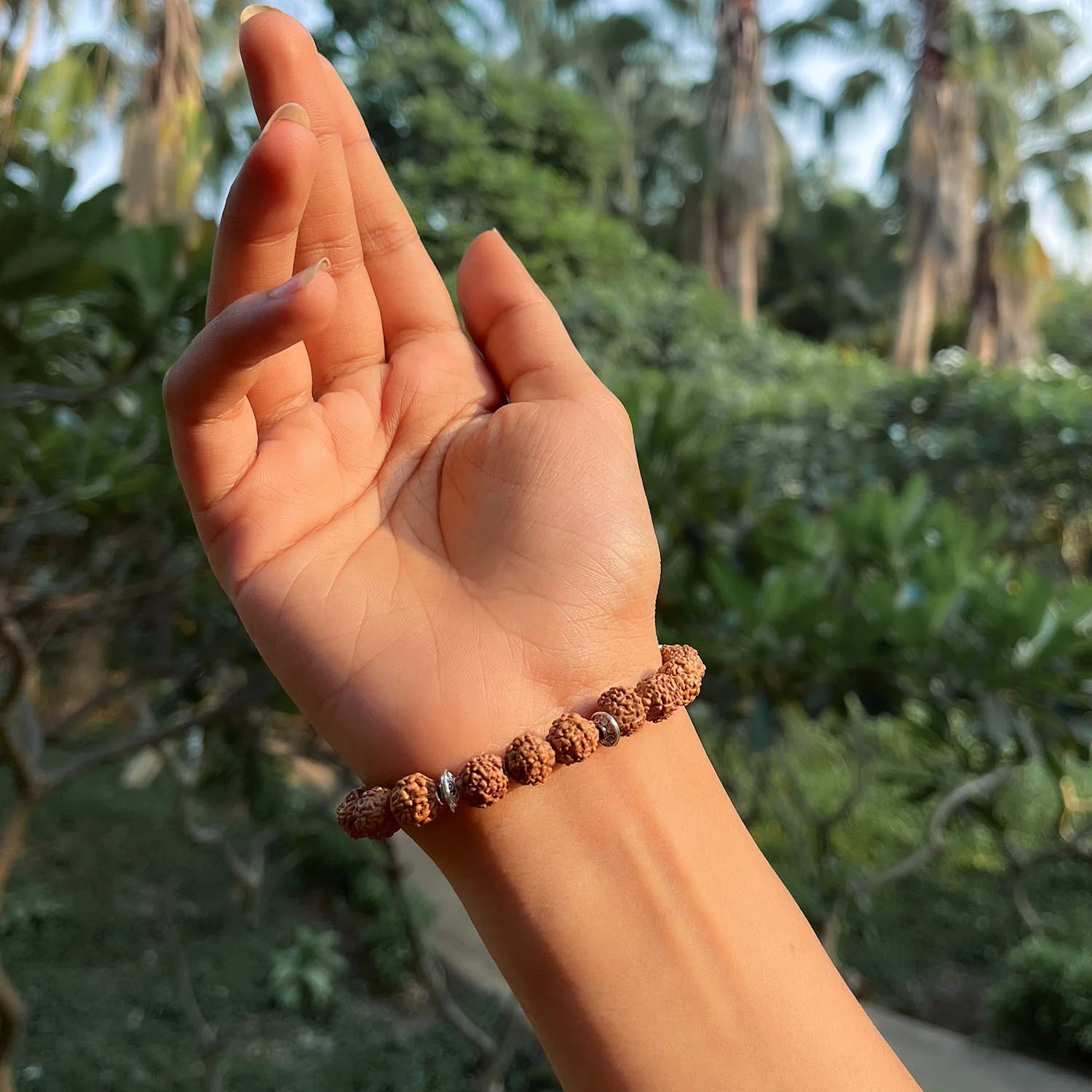 Rudraksh Natural Stone Bracelet - Image 12