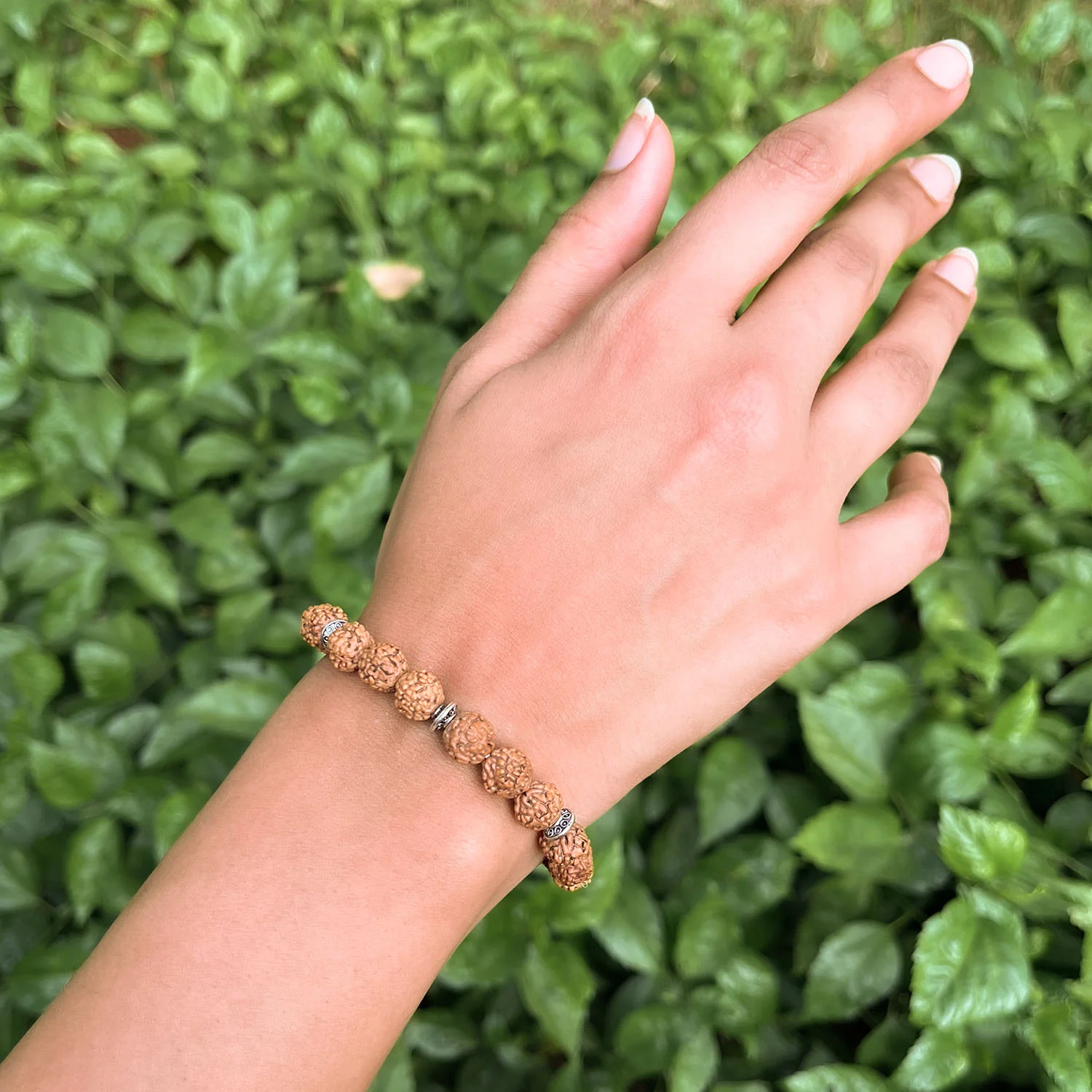 Rudraksh Natural Stone Bracelet - Image 3
