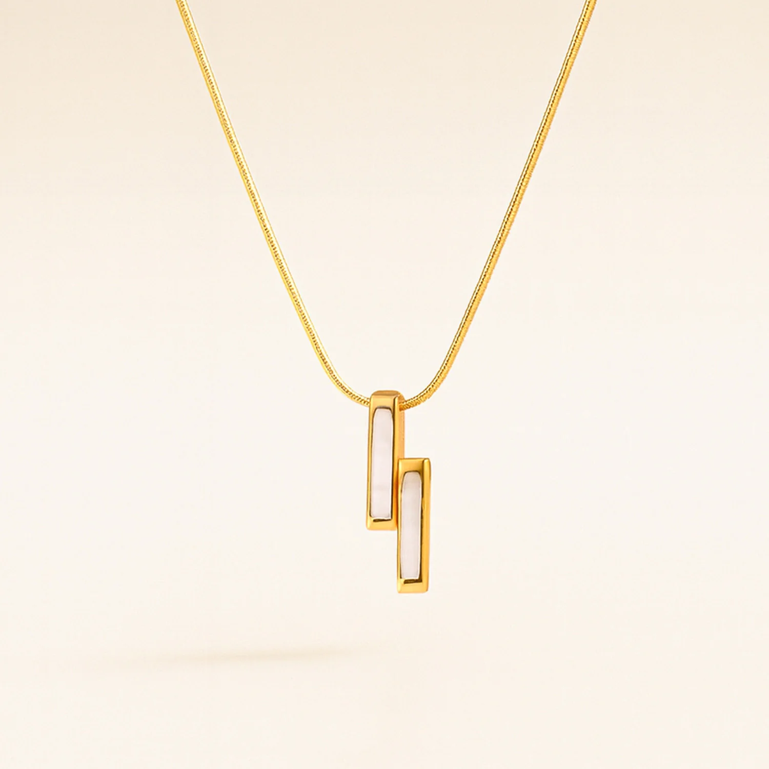 Rysa Gold Mini Harper Pendant Necklace