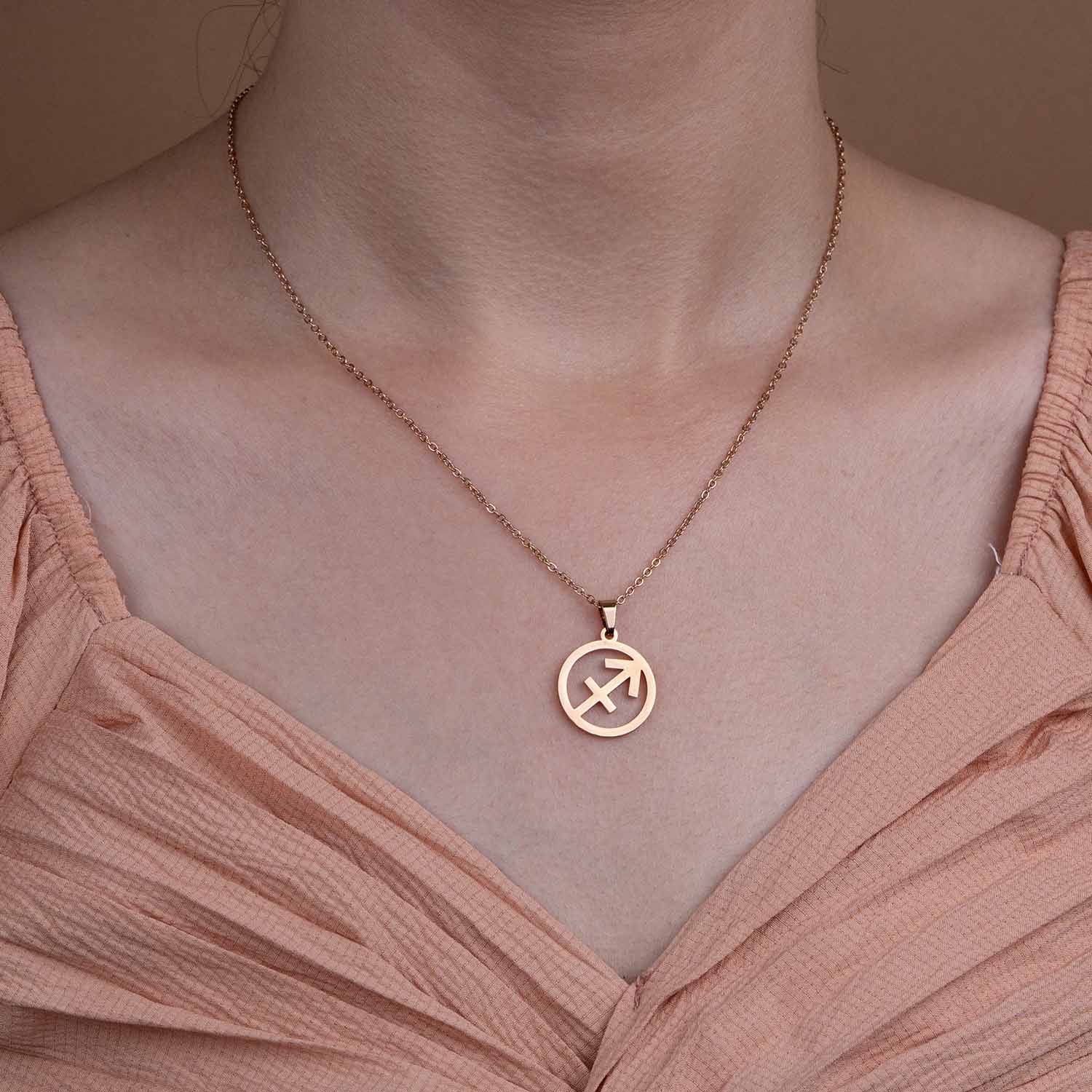 Sagittarius Necklace Earring Set (23 Nov - 21 Dec) - Image 2