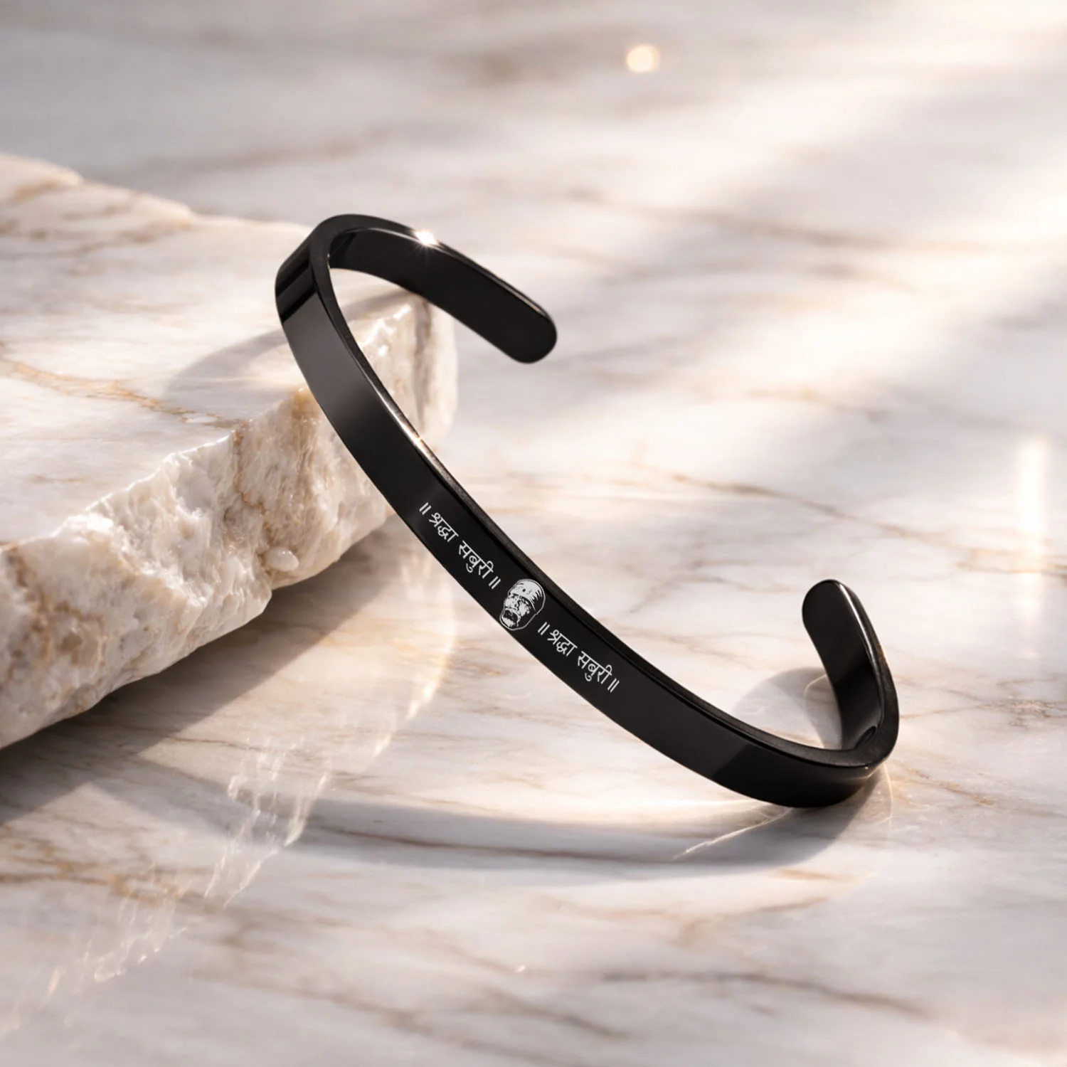 Sai Baba Gloss Cuff Adjustable Bracelet - Image 8