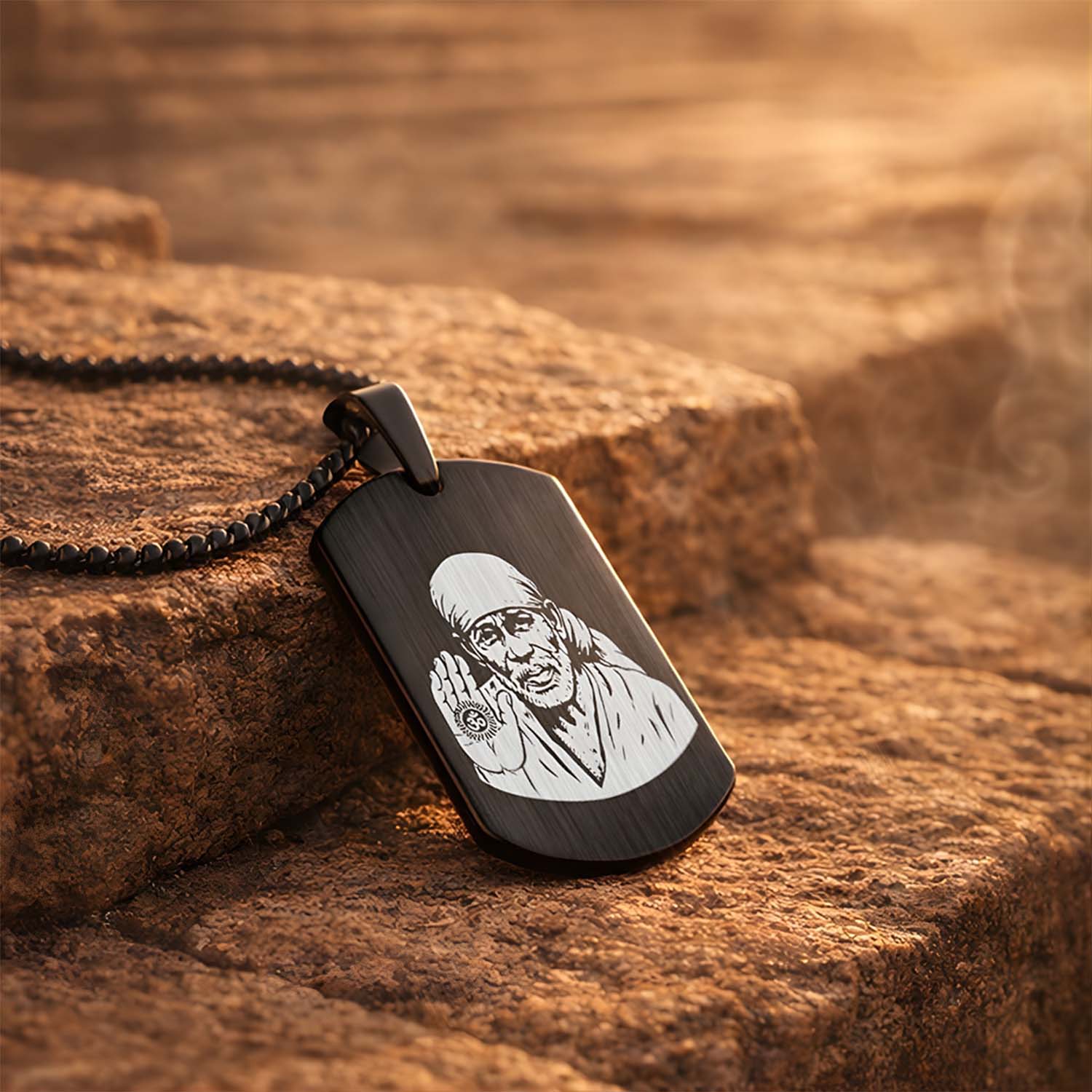 Sai Baba Tag Necklace - Image 8