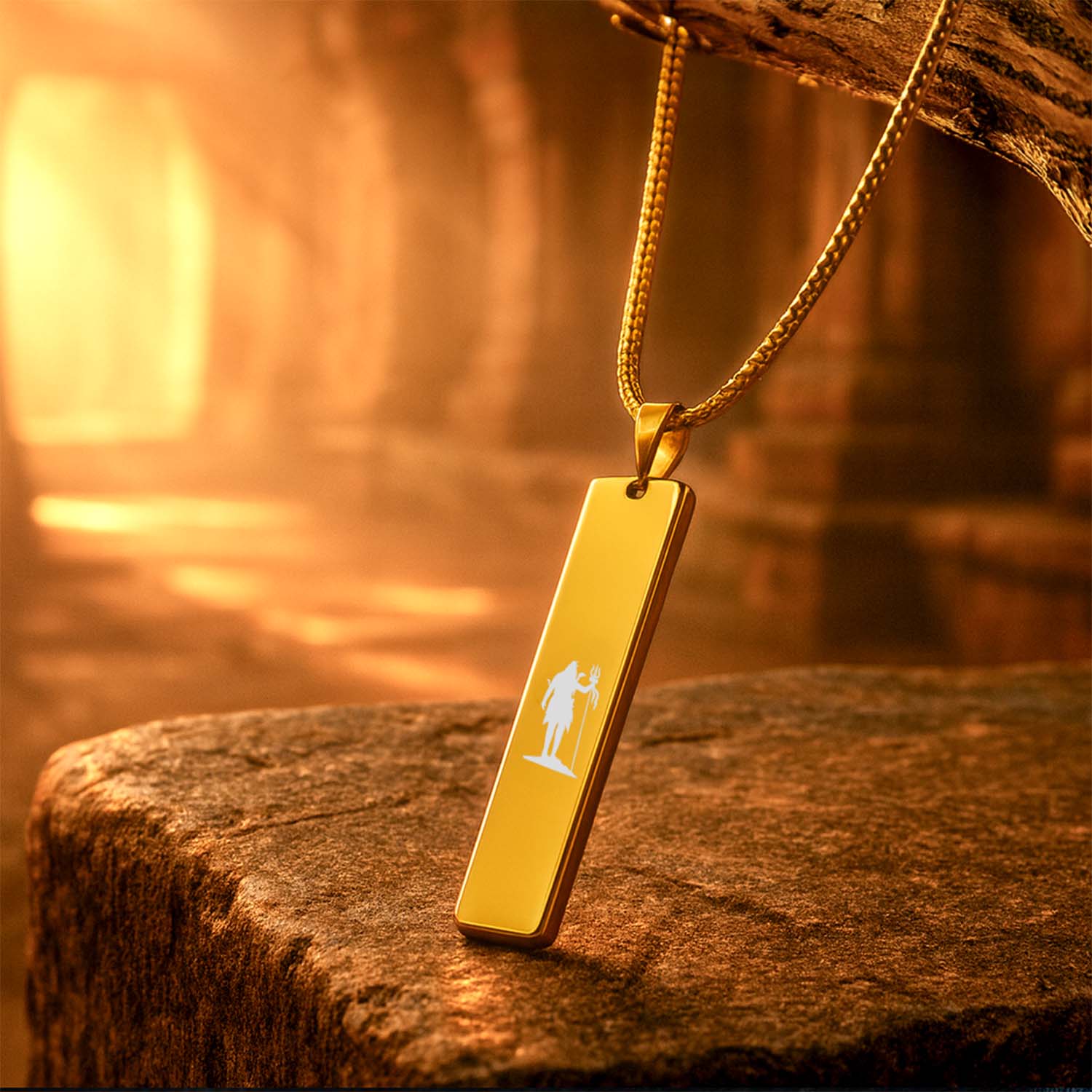 Shiv Mini Tag Necklace - Image 17