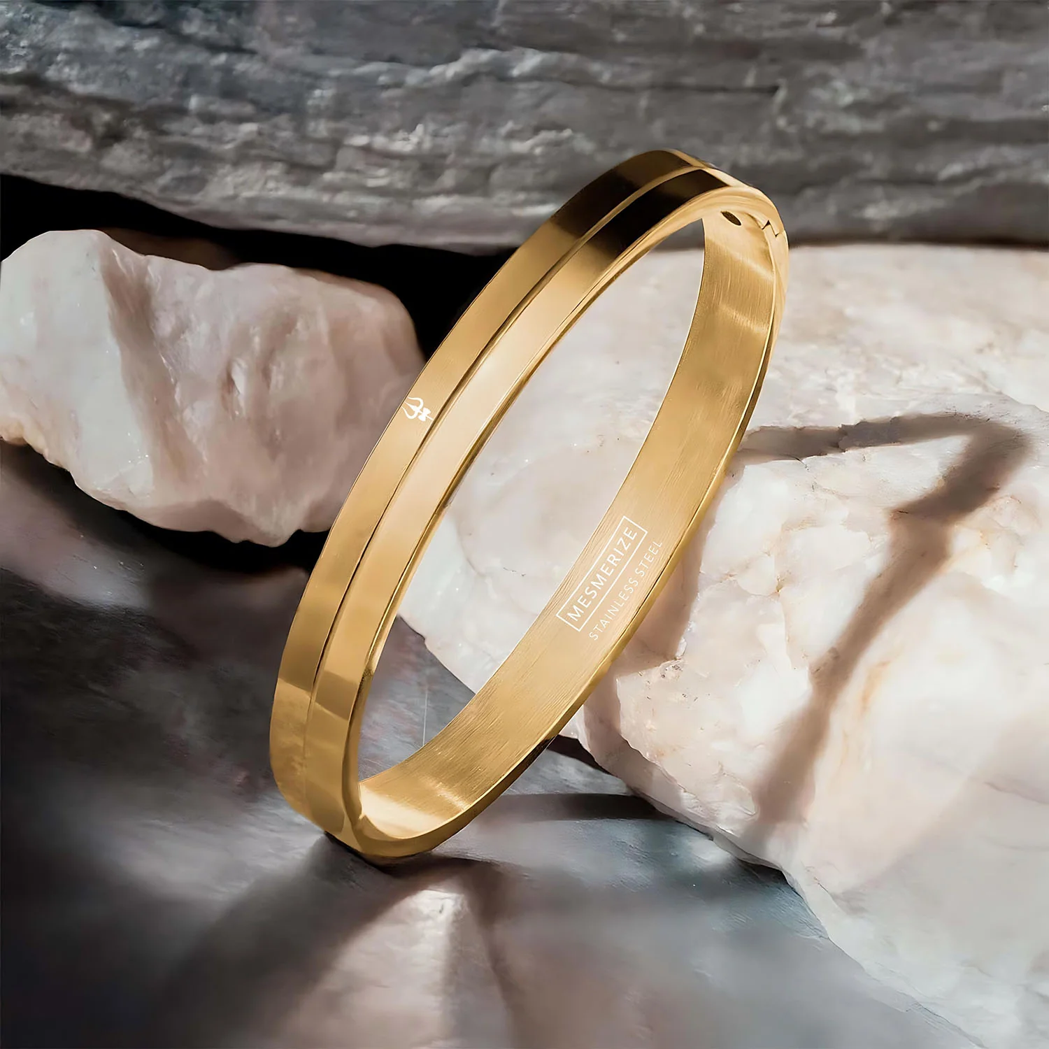 Shiv Trishul Kada Oval Bracelet - Image 11