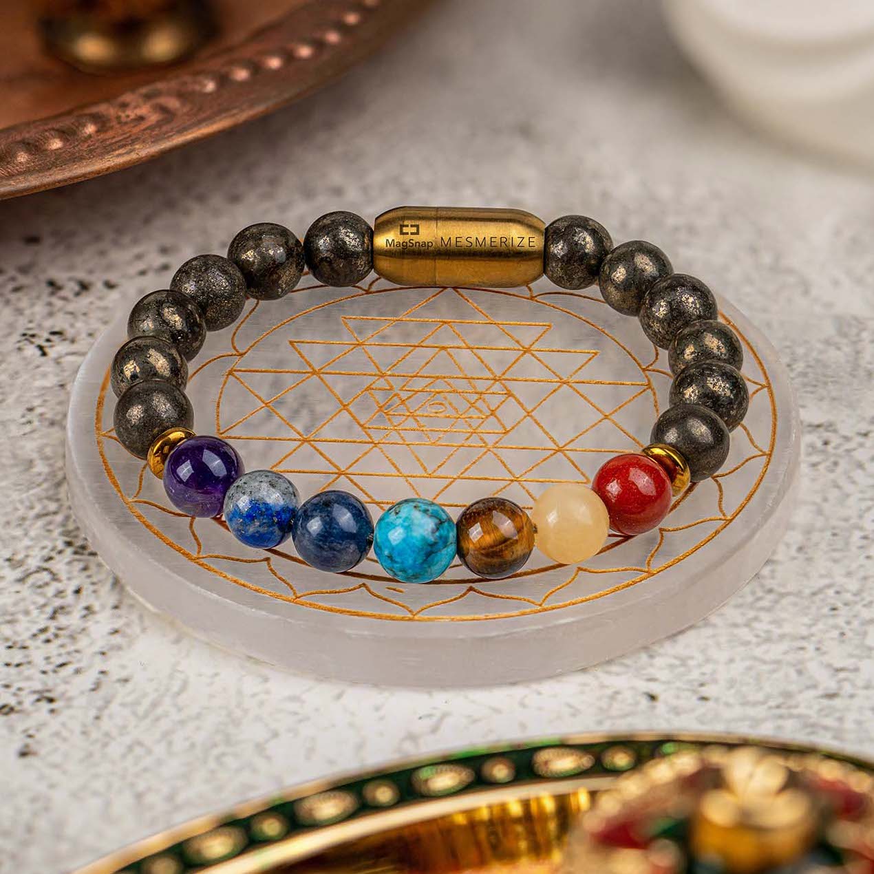 Shree Yantra Selenite Charging Plate - Image 5