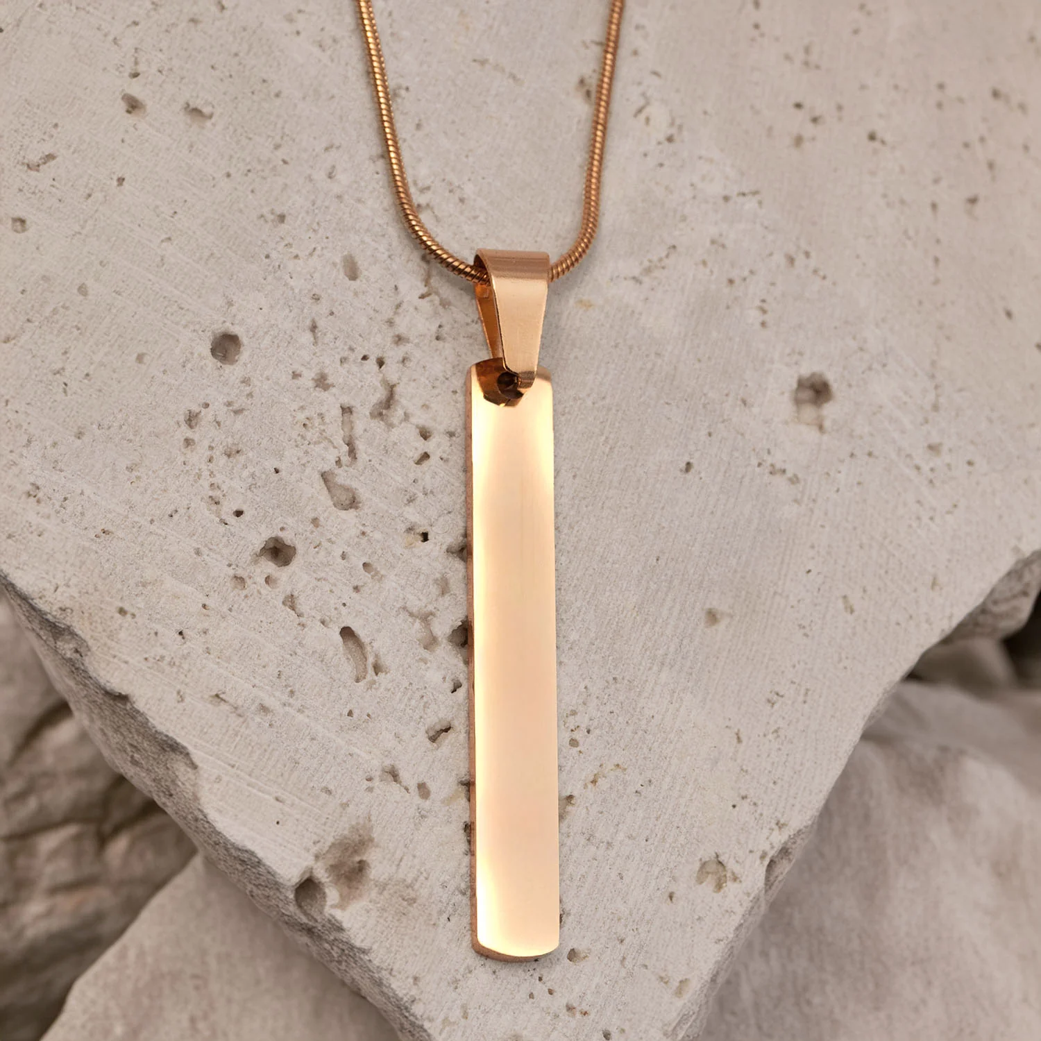 Slim Tag Necklace - Image 10