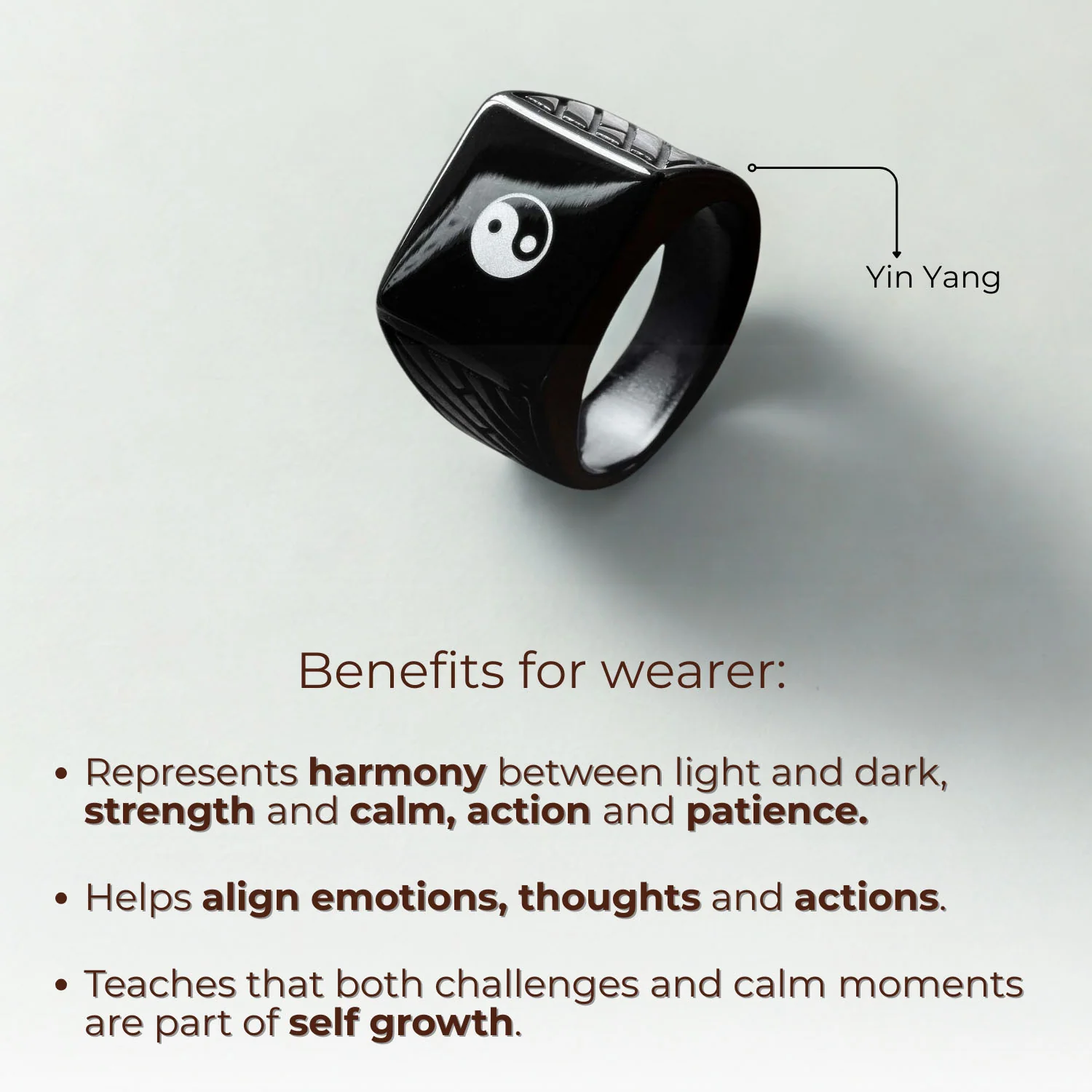 Spiritual Black Hercules Ring - Image 29
