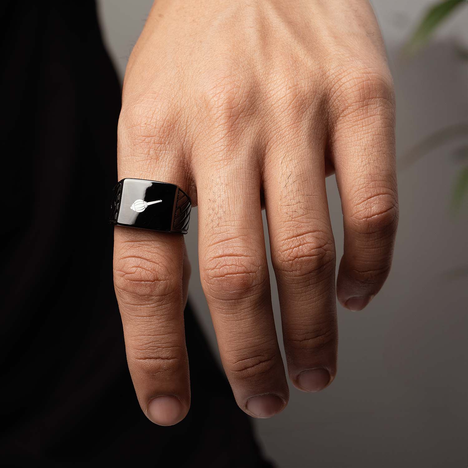 Spiritual Black Hercules Ring - Image 3
