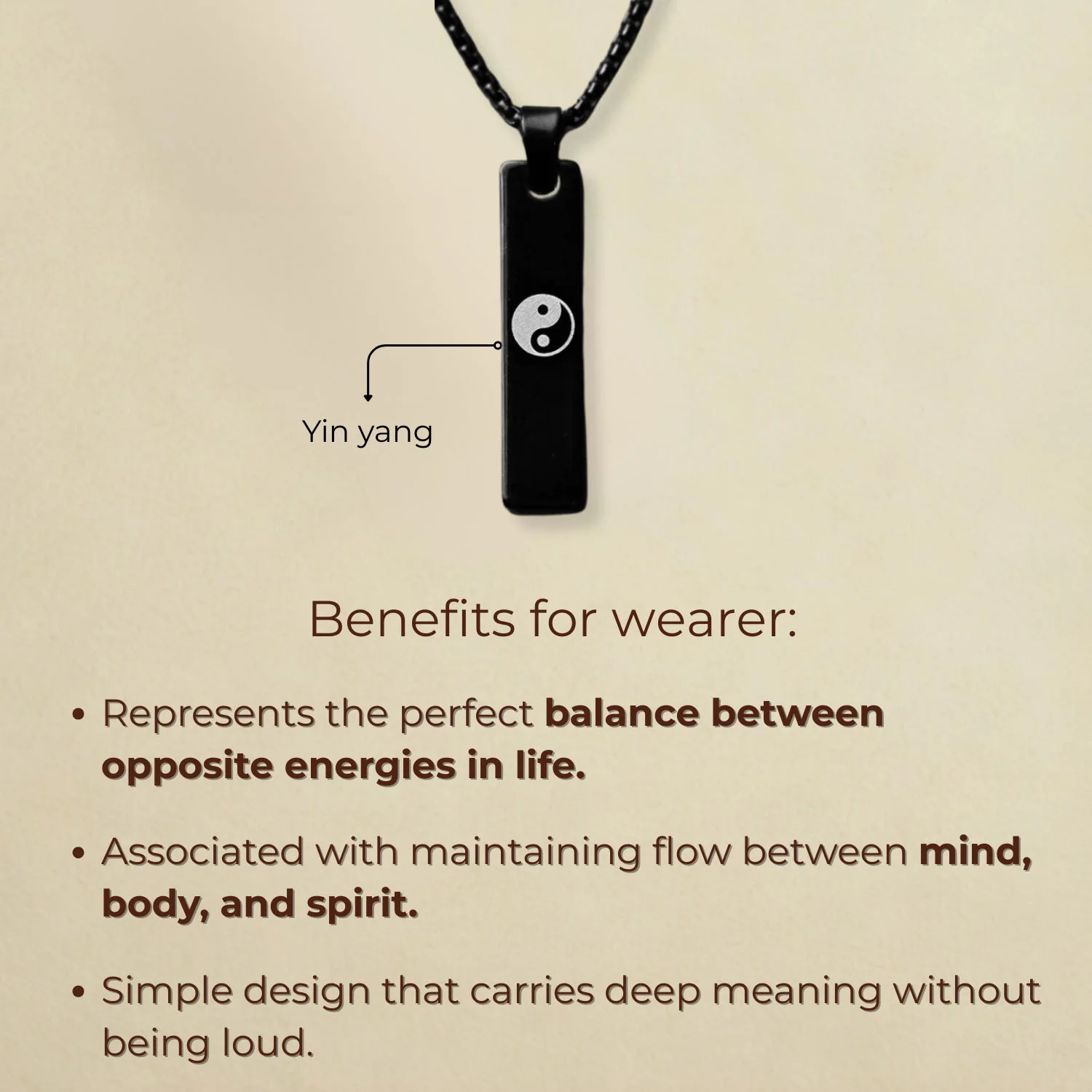 Spiritual Mini Tag Necklace - Image 18