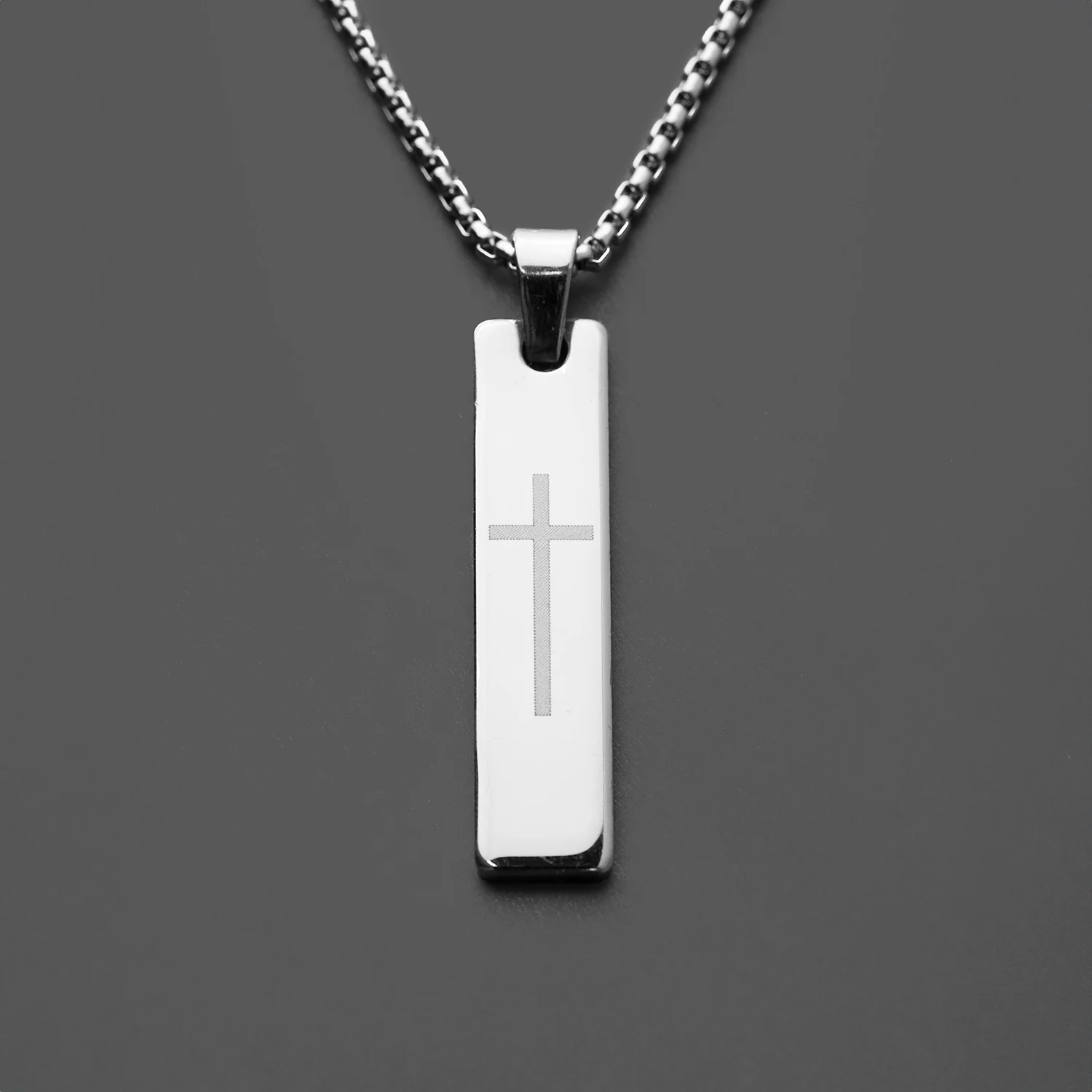 Spiritual Mini Tag Necklace - Image 25