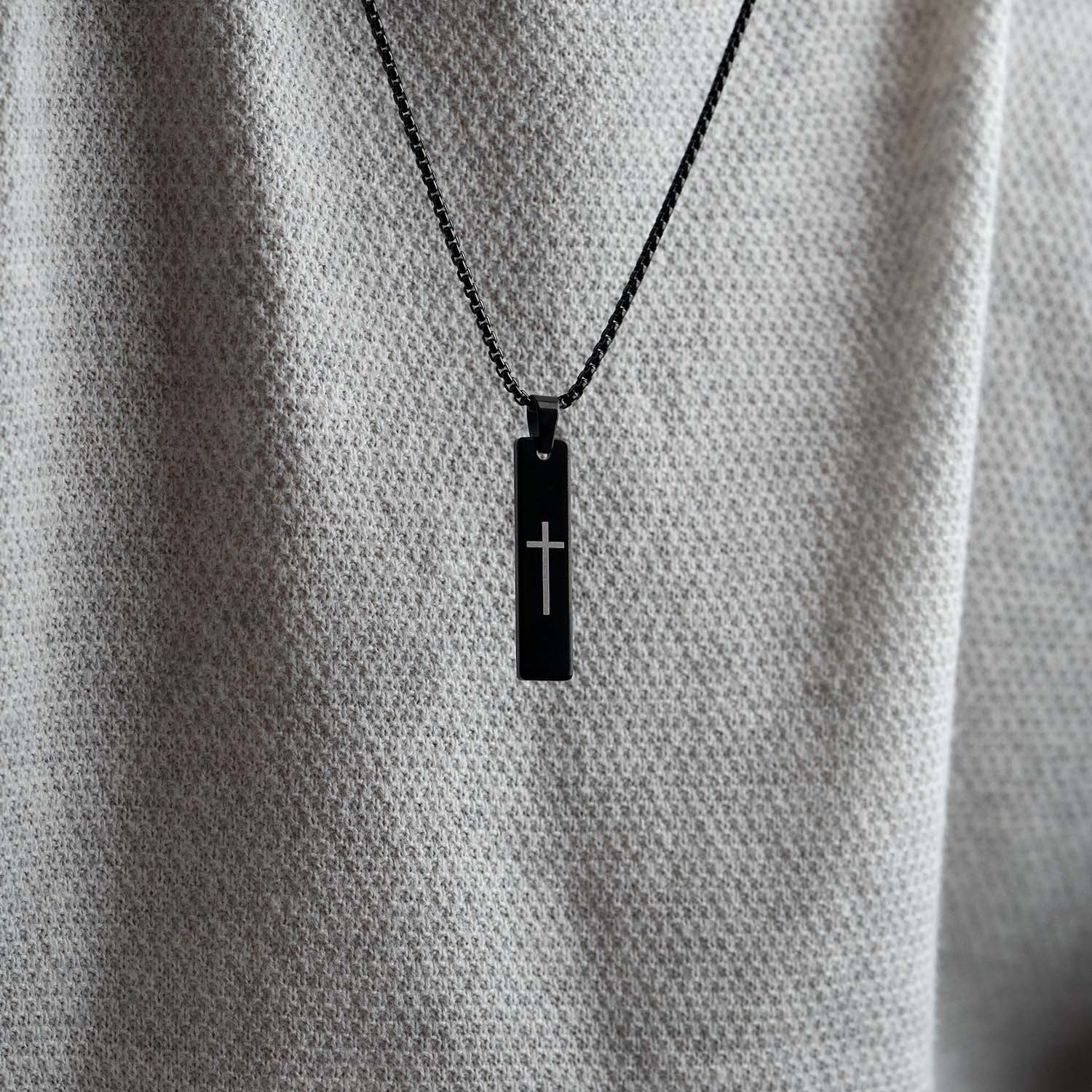 Spiritual Mini Tag Necklace - Image 3