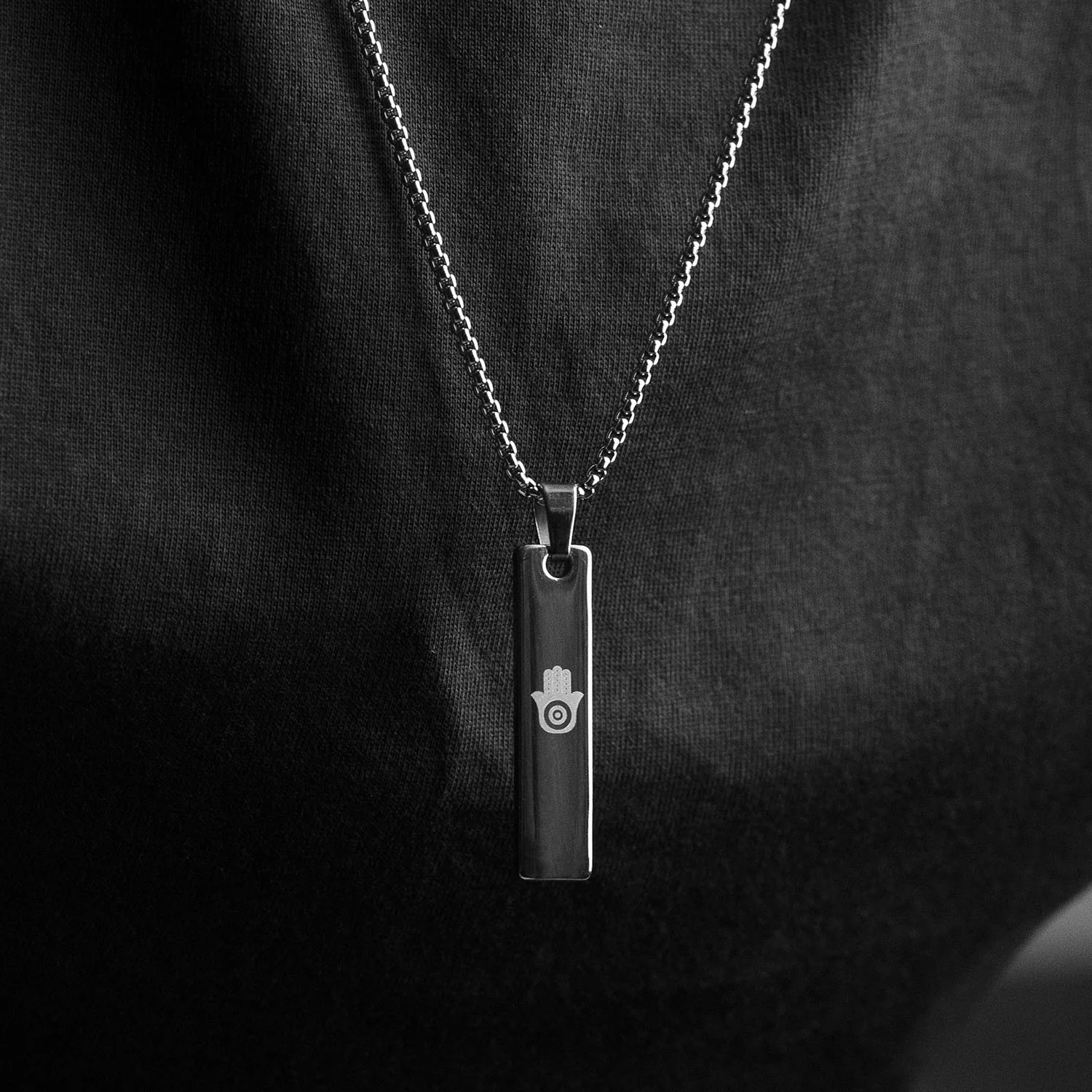 Spiritual Mini Tag Necklace - Image 35