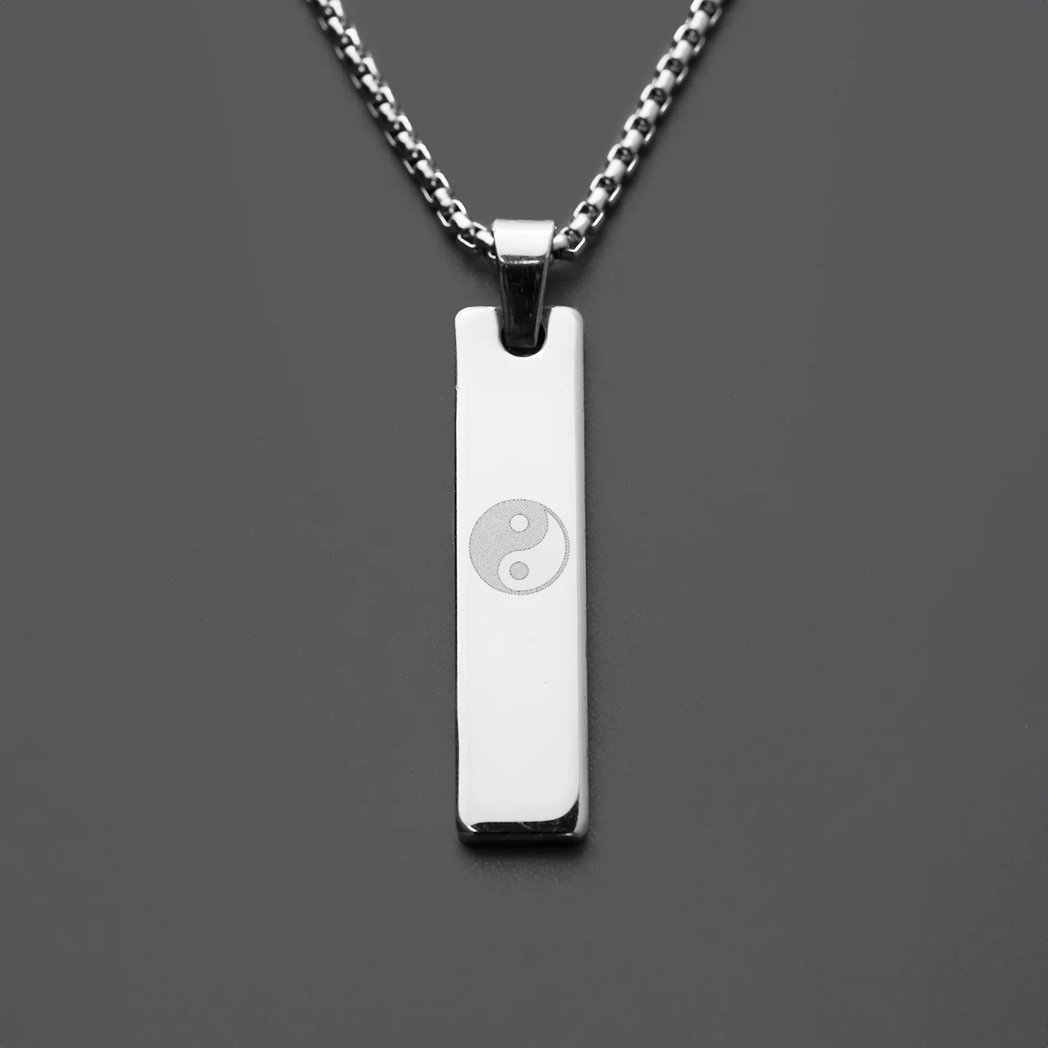 Spiritual Mini Tag Necklace - Image 41