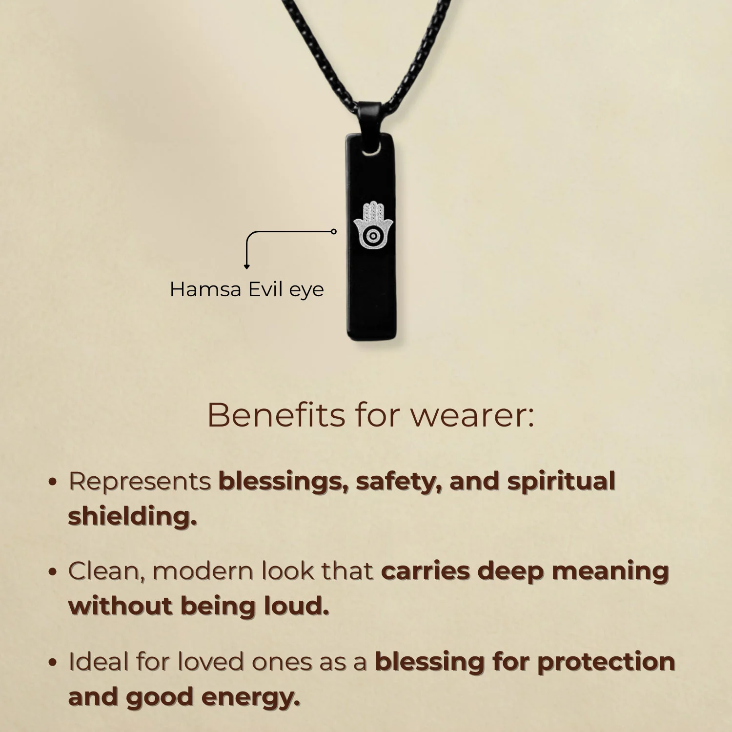 Spiritual Mini Tag Necklace - Image 64