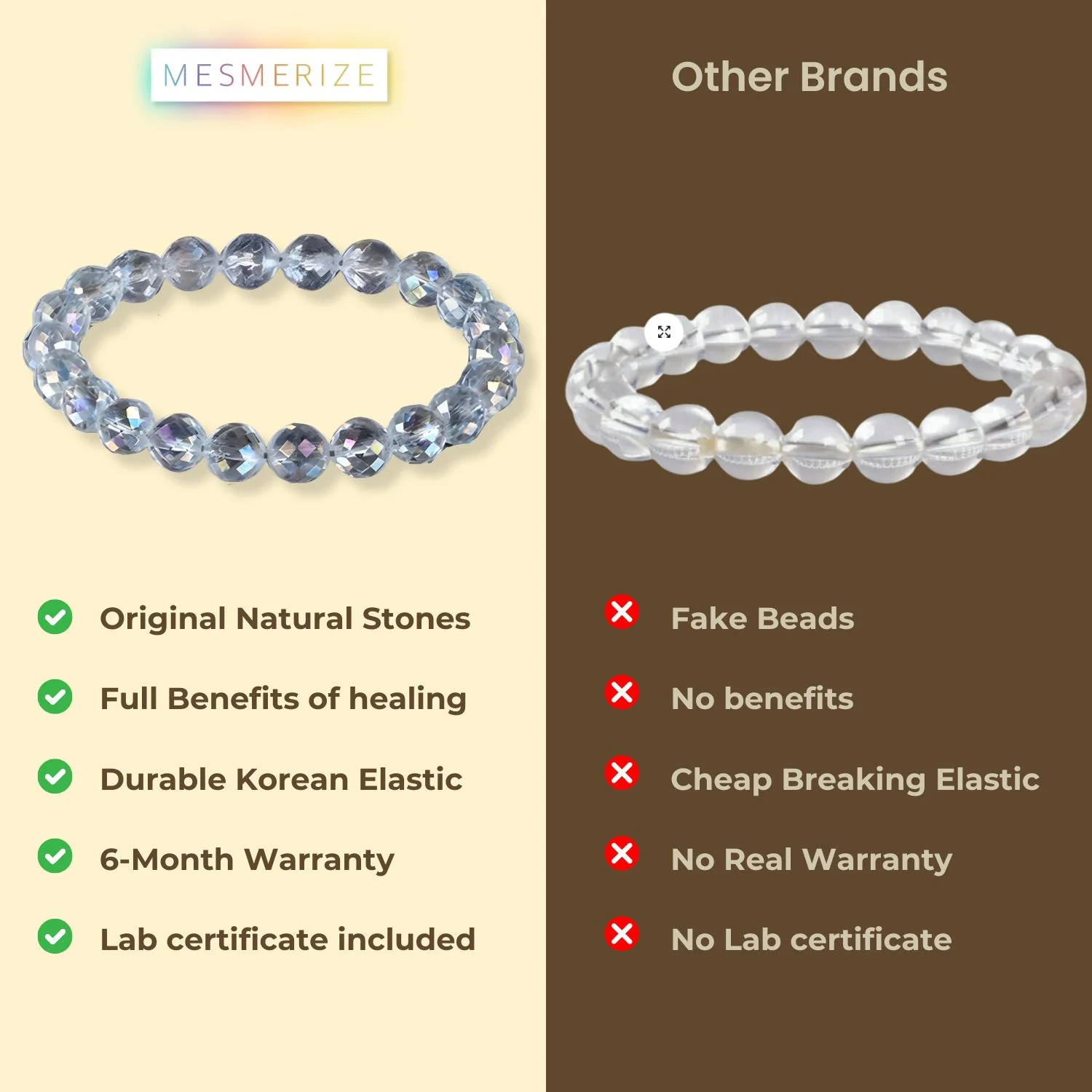 Starlit Aura Quartz Natural Stone Bracelet - Image 15