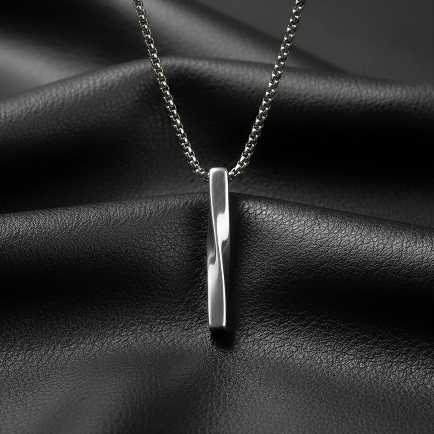 Twisted Bar Necklace - Image 7