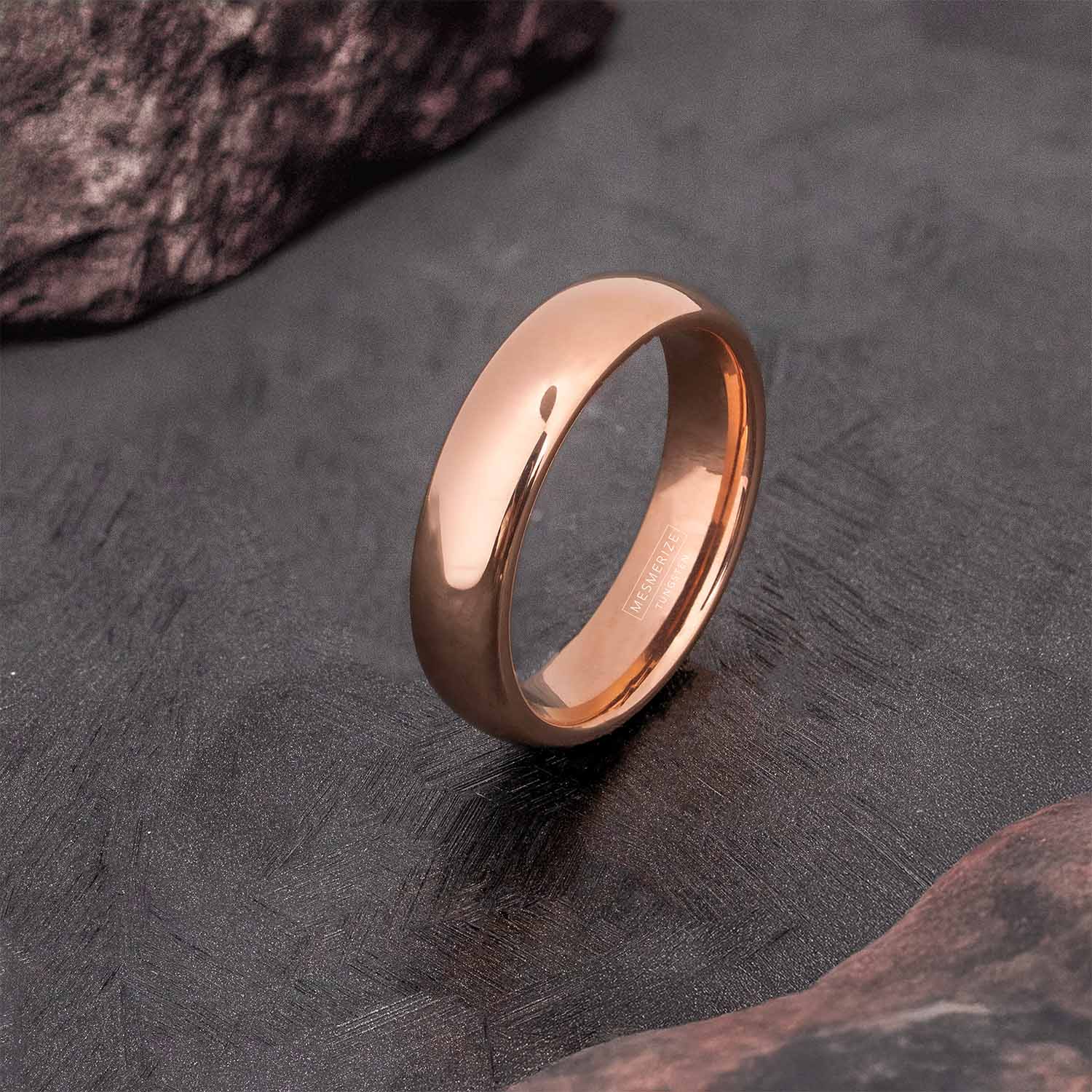 High Gloss Tungsten Carbide Band Ring - Image 11