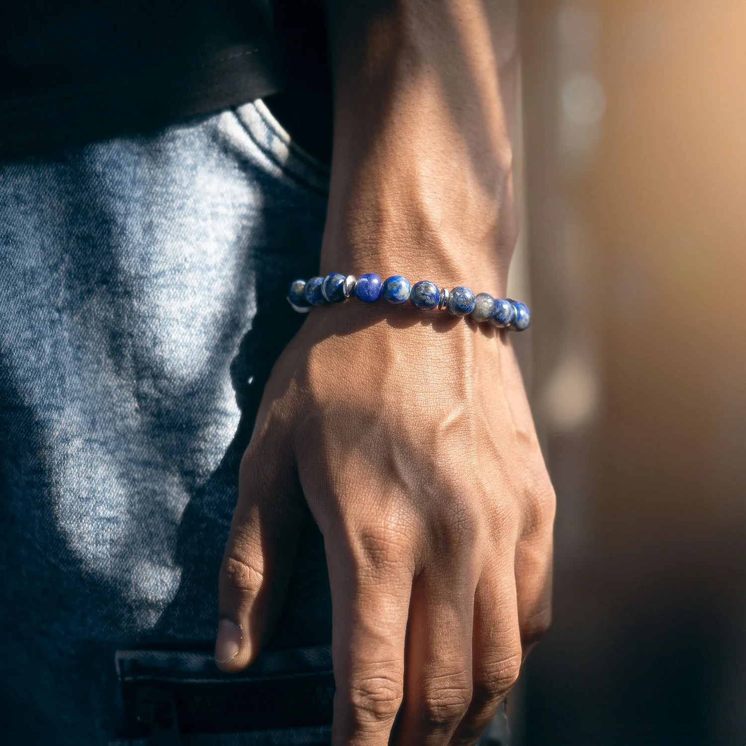 Wisdom Lapis Natural Stone Bracelet - Image 12