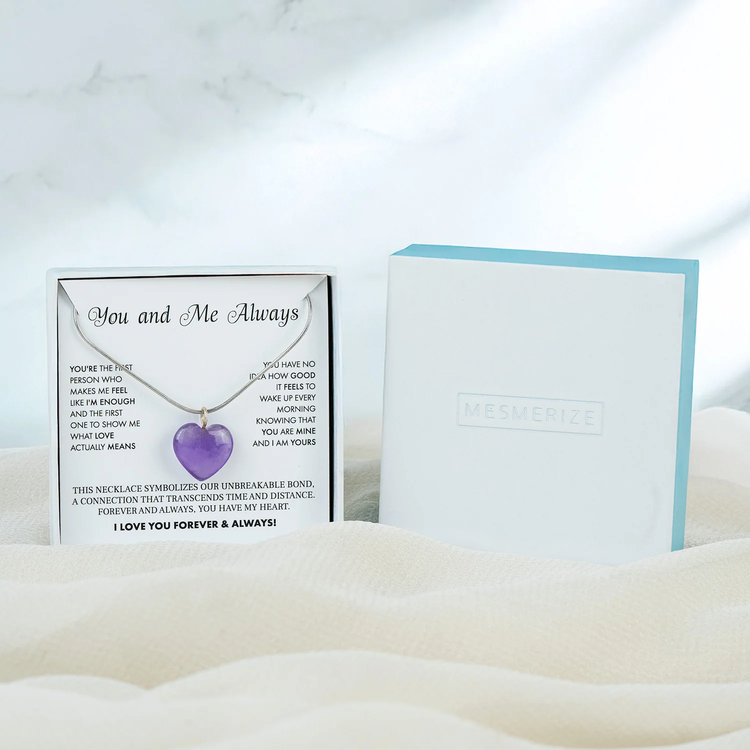 You And Me Always Card With Necklace For Women - Image 10