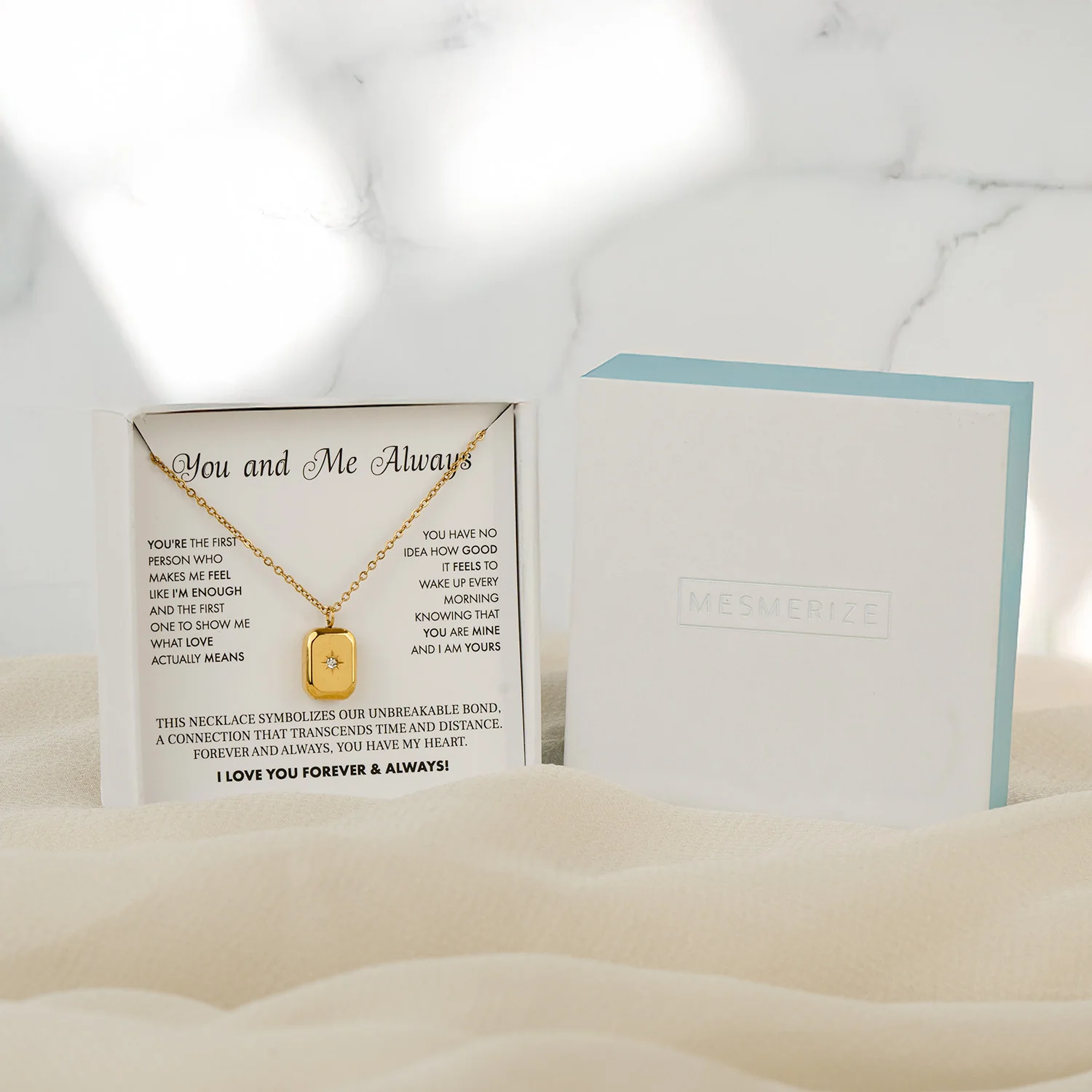 You And Me Always Card With Necklace For Women - Image 34
